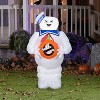 Gemmy 3.5 ft Airblown® Blowup Inflatable Ghostbusters Stay Puft Marshmallow Man Outdoor Decoration - White - 3 of 3