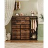 Wardrobe Closet Clothes Rack with 16 Fabric Drawers - Portable Wardrobe with 2 Shelves & Hanging Rod, Heavy Duty Garment Rack, Storage Organizer - 2 of 4