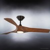 Urban Ambiance Luxury Transitional Ceiling Fan 13.5''H x 52''W,  Koa Woodgrain Finish,  Geraldton Collection, UHP9362 - 4 of 4