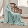 Bedsure | Waffle Weave 100% Cotton Solid Blanket For All Season, Breathable and Soft, Waffle Weave Blanket for Summer Spring, Bed Blanket, Best Gift - 3 of 4