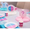 Blue Panda Gender Reveal 3-Piece Set Table Decorations - Baby Boy or Girl Honeycomb Centerpiece Party Supplies, 12 x 9 Inches - 2 of 4