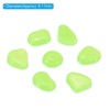 Unique Bargains Fish Tank Decoration Glowing Pebbles 8-11mm 300 Pcs - 2 of 4