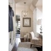 Elegant Lighting Eclipse 3 light Brass and Black pendant - 2 of 4