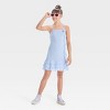 Girls' Rosette Ruffle Dress - art class™ Purple - 3 of 3