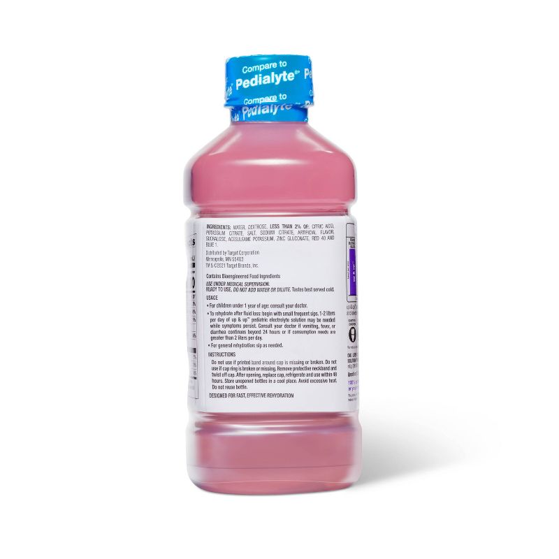Pediatric Oral Electrolyte Solution - Grape - 33.8 fl oz - up &#38; up&#8482;, 3 of 9