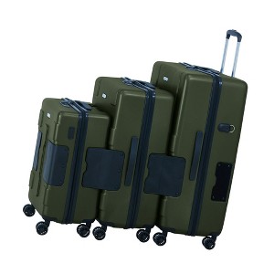 TACH V3 Connectable Hardside Suitcase Luggage Bags w/ Spinner Wheels - 1 of 4