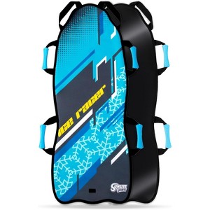 Sunlite Sports 45-47" Heavy Duty Snow Sled, Portable & Durable, Fast & Sturdy, 1-2 Person, Kid & Family Winter Fun, Toboggan for Snow Play - 1 of 4