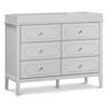 Davinci Chloe Regency 6-drawer Dresser - Gray : Target