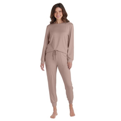 Softies Dream Jersey Crew Neck Lounge Set Coco, Xx Large : Target