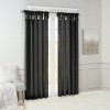 Sapphtopaz Lined Window Curtains Twist Tab Curtain Panel Privacy Assured with Total Blackout for Bedroom, Living Room - 4 of 4