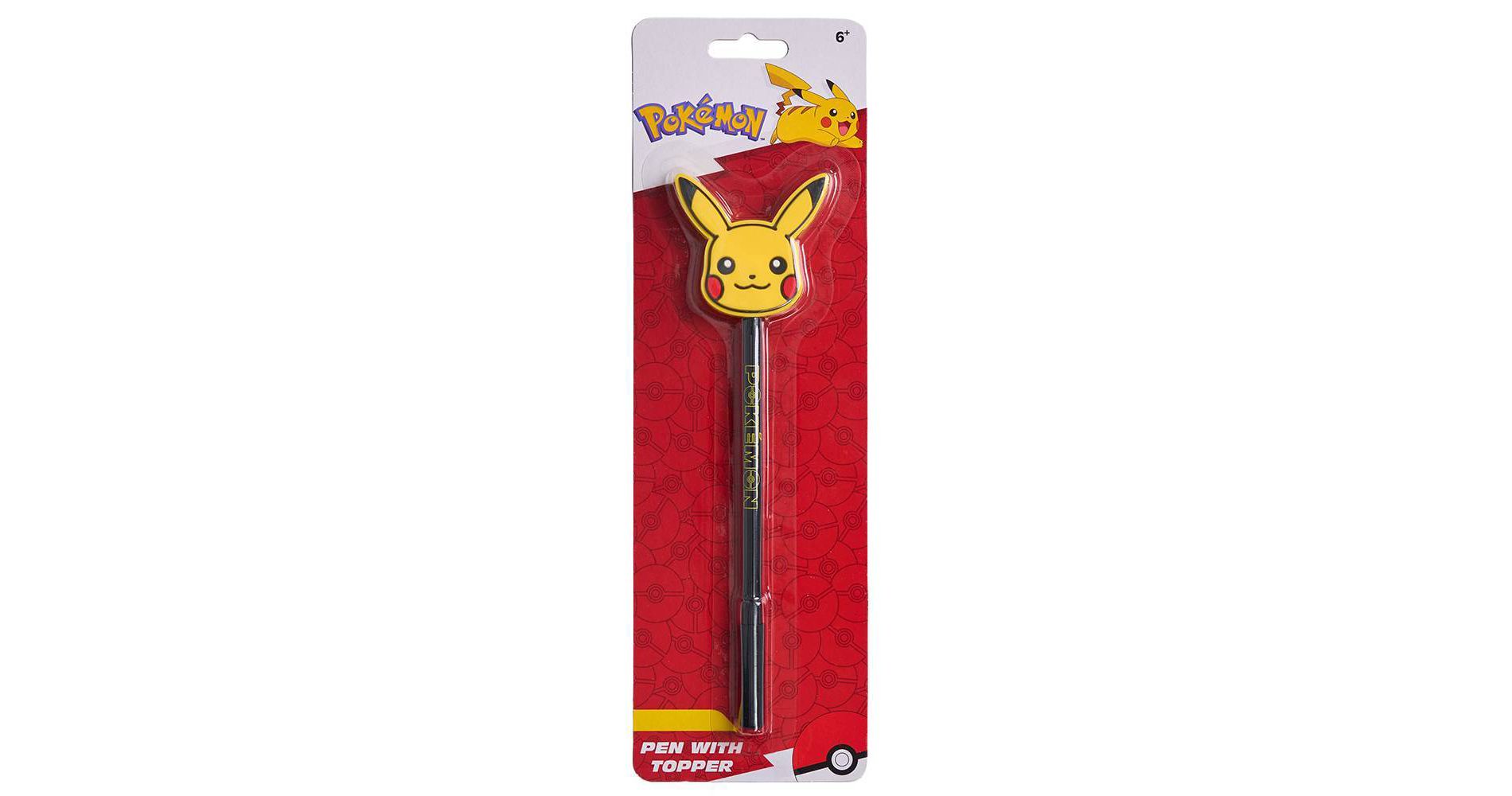 Pokemon Classic 2D Topper Ballpoint Pen 0.7mm Tip Blue
