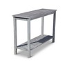 AndMakers Longs Peak Eucalyptus Console Table in Silver - image 3 of 4