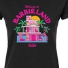Women's - Barbie - Welcome To Barbie Land Fitted Graphic T-Shirt - 2 of 3