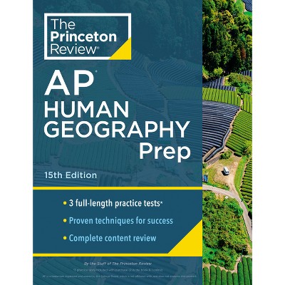Princeton Review AP Human Geography Prep, 15th Edition - (College Test Preparation) by  The Princeton Review (Paperback)