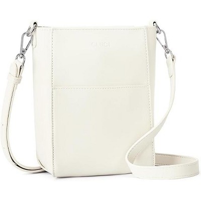 CLUCI Small Crossbody Bags for Women Trendy PU Leather Cell Phone Purse Wallet with Adjustable Strap