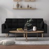 Modern Sofa - Linen Upholstery - 3 of 4