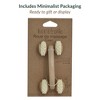 Evideco French Home Goods Natural Wood Hand-Held Massage Rollers for Relaxation and Mobility, Deep Tissue Massage Tools with Rotating Rollers - 2 of 4