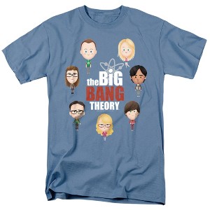 Big Bang Theory Emojis Adult T-Shirt - 1 of 4