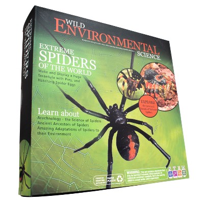 Wild Environmental Science Extreme Spiders of the World - For Ages 6+