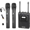 Movo WMIC80 UHF Wireless Handheld Microphone System with 2 Handheld Mics - 2 of 4
