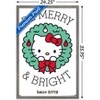 Trends International Hello Kitty: 17 Holiday - Be Merry & Bright Framed Wall Poster Prints - 3 of 4