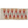 School Smart Pointed Tip Scissors, 6-1/4 Inches, Red, Pack of 12 - 3 of 4