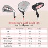 Ultimate 30 Inch Junior Mallet Putter for Kids with Stainless Steel Shaft and Headcover Blue/Pink - 3 of 4