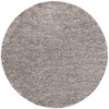 Unique Loom Davos Shag Solid Indoor Woven Area Rug - 2 of 4