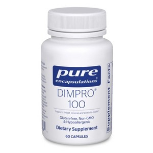 Pure Encapsulations DIMPRO 100 - Diindolylmethane Supplement - For Breast, Cervical & Prostate Health - Gluten Free & Vegan - 60 Capsules - 1 of 4