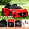 12V Ride On Car, Licensed Maserati Kids Electric Car with Remote Control, Battery Powered Vehicles - 4 of 4