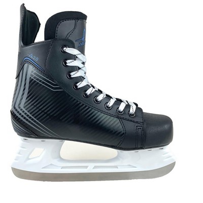 BK//BL, Small 3 Sizes ADJUSTMENTS SOFTMAX Insulated Adjustable ICE Skate for Kids