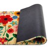 Juvale Spring Wildflowers Welcome Door Mat Natural Coco Coir Doormat For Front Door, 17 x 30 Inches - 3 of 4