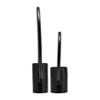 Sagebrook Home Set of 2 Metal Decorative Ring Candle Holders - Contemporary Abstract Black Aluminum Ring - 3 of 4