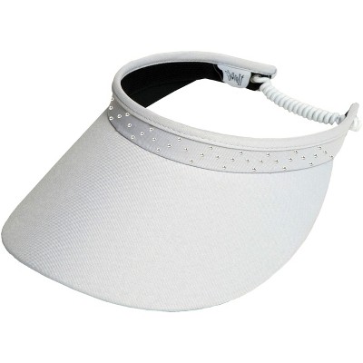 Glove It Women's Bling Crystal Coil Visor