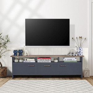 Atelier Mobili, Farmhouse TV Stand - Mid Century Modern TV Stand and Entertainment Center - 1 of 2