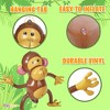 Playbees 6-Pack Large 27" Inflatable Monkeys – Perfect for Jungle Safari Party Decor & Kids' Animal-Themed Fun - 3 of 4