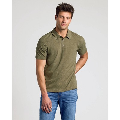 True Classic Men's Short Sleeve Collar Neck Classic Polo Shirt