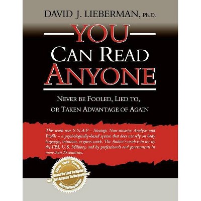 You Can Read Anyone - Large Print by  David J Lieberman (Paperback)