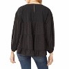 Women's Embroidered Swiss Dot Blouse - entro - 3 of 4