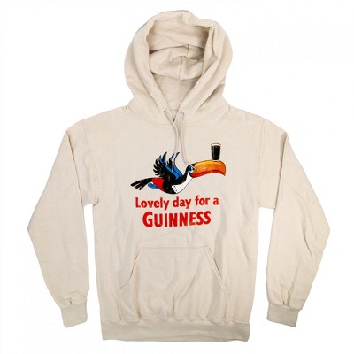 Mens Guinness Lovely Day Sand Colorway Pull-Over Hoodie