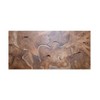 Storied Home Wood Coffee Table Natural: Teak Rectangular, No Assembly, 47.2" Length, 15.7" Height - 4 of 4