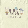 Men's Mickey & Friends Together Original Crew T-Shirt - image 2 of 4