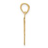 Black Bow Jewelry 14k Yellow Gold #1 Soccer Pendant with Cleats and Ball - 2 of 4