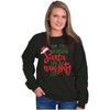 The Reason Santa Has A Naughty List Sweatshirt for Men or Women Brisco Brands - 3 of 4