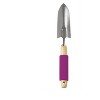 Bond Bloom Wood Cushion Grip Garden Hand Shovel Transplanter, Assorted Colors (1 Pack) - 3 of 3