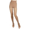 Memoi Women's Microfiber Opaque Control Top Tights - 2 of 3