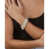SHINE by Sterling Forever Cream Howlite Stretch Bracelet Set of 3 - 2 of 4