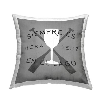 Stupell Industries Hora Feliz en el Lago