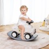 Costway 3-in-1 Rocking Horse & Sliding Car w/ Detachable Balance Board Indoor & Outdoor - 3 of 4
