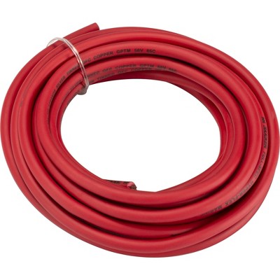 Kicker 47KMWPR820 Marine 8awg Power Wire, 20ft, Red